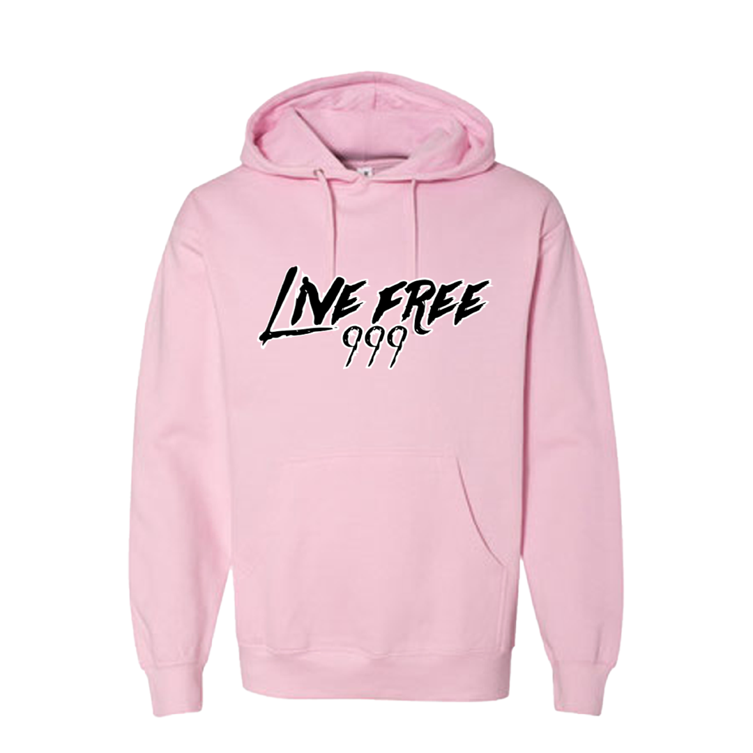 Live Free 999 Logo Hoodie
