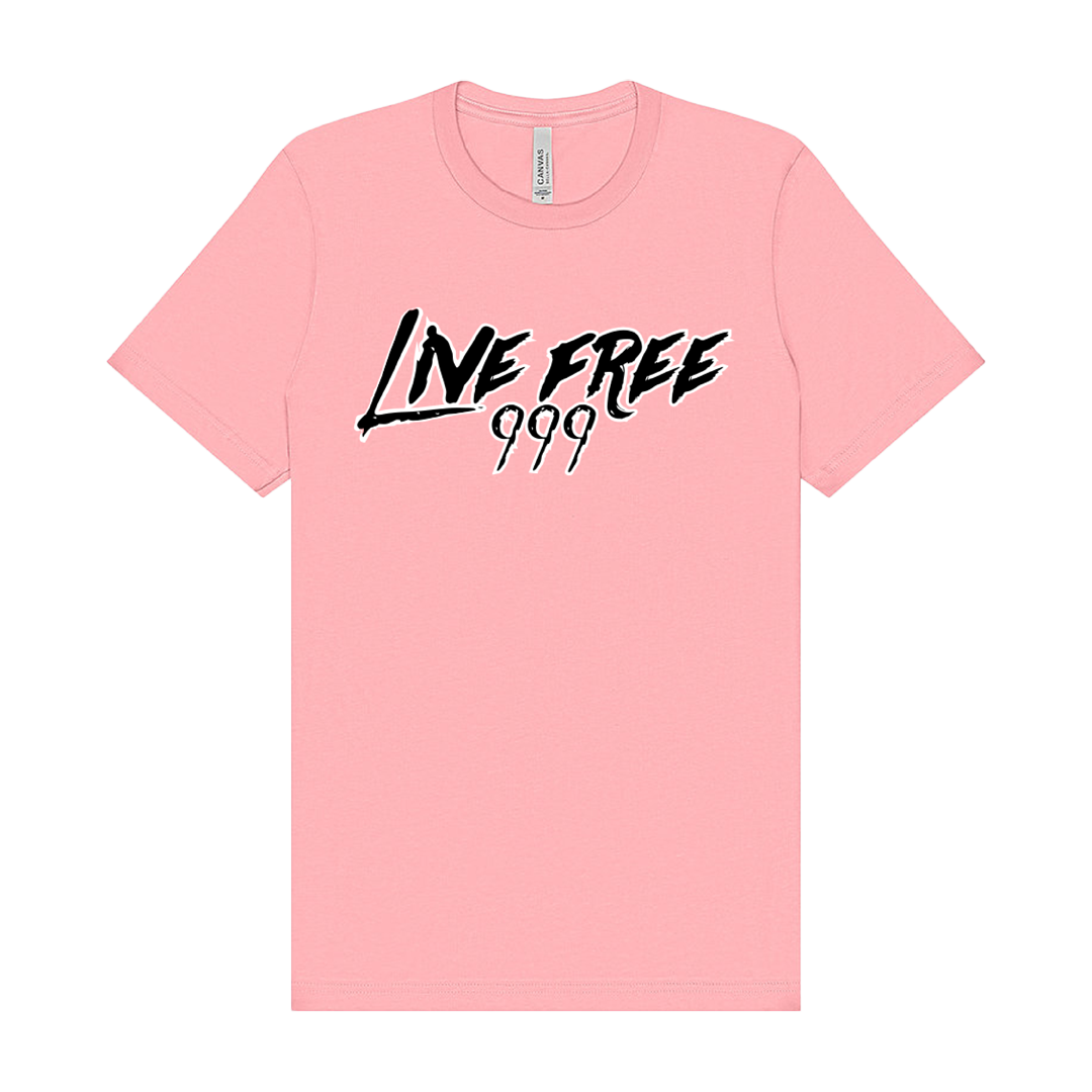 Live Free 999 Logo Tee