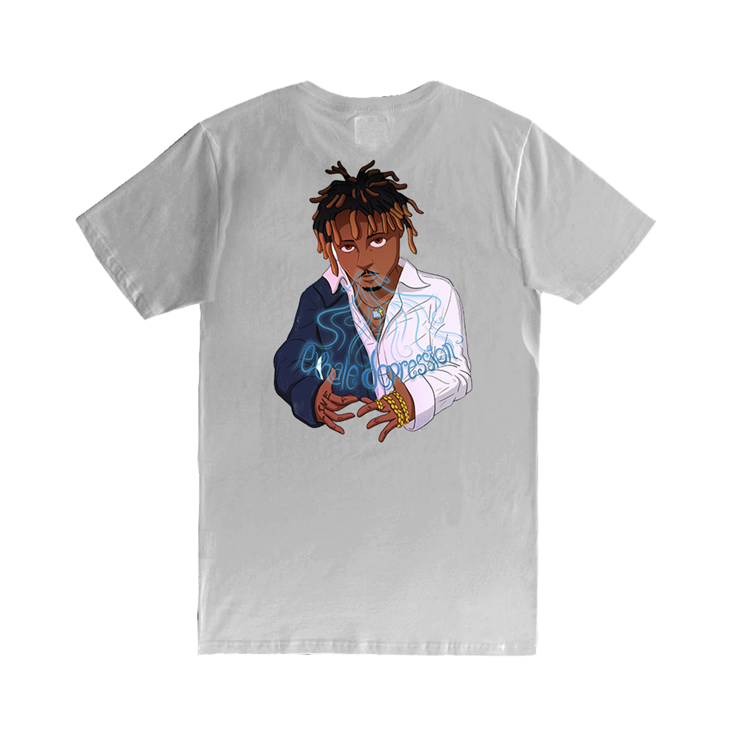 Live Free Logo Tee in Grey