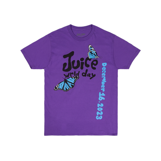 Butterfly Tee Purple