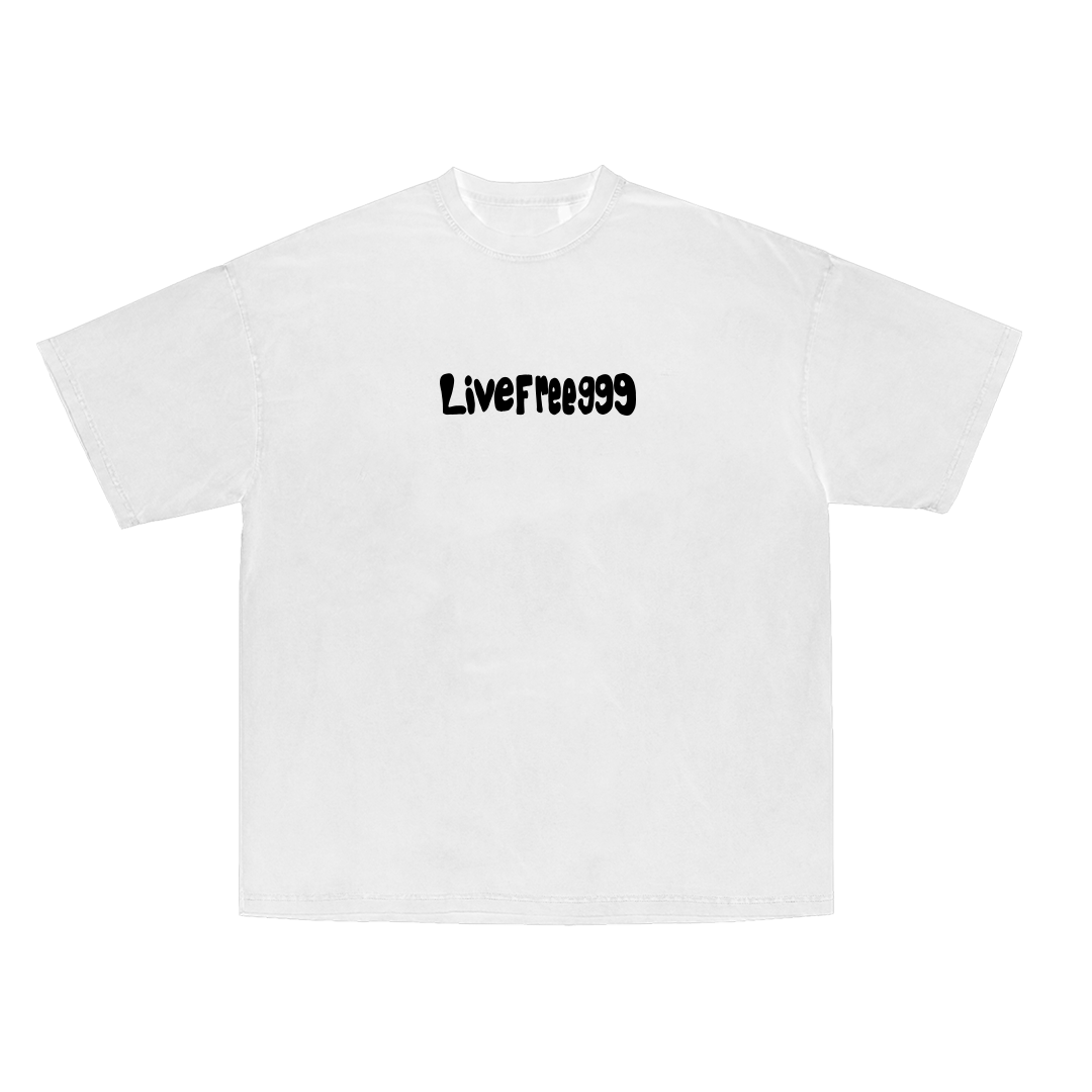 Great Things Tee White – Live Free 999